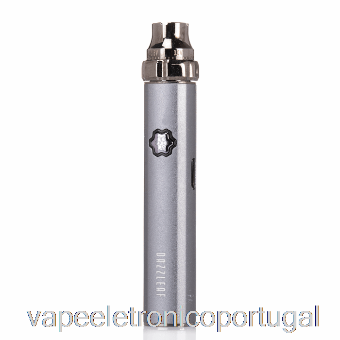 Vape Eletrônico Dazzleaf Squarii Top Twist 510 Bateria Cinza Escuro